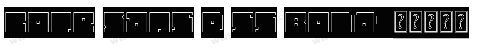 Core Sans D 55 Bold字体转换